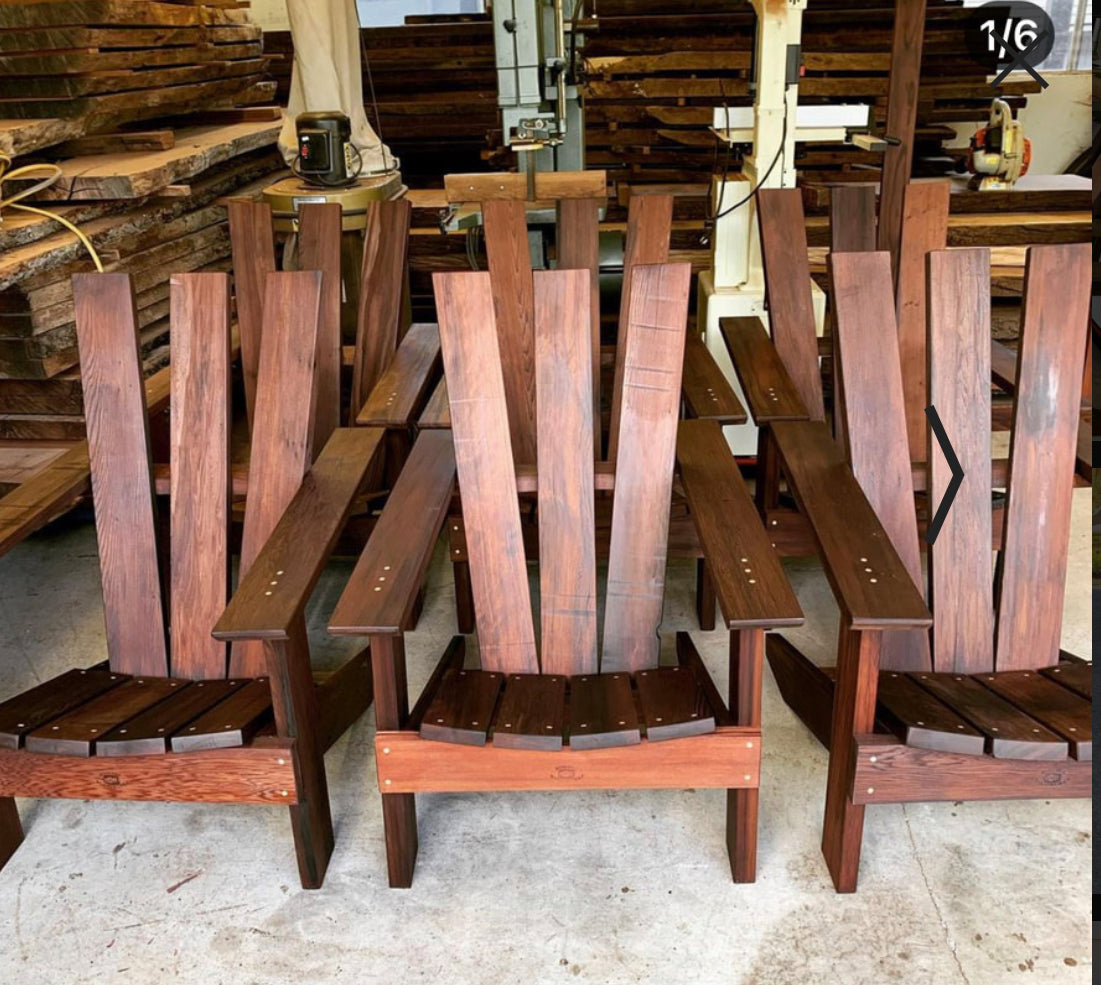 1800s Wine Tank Adirondack Chair