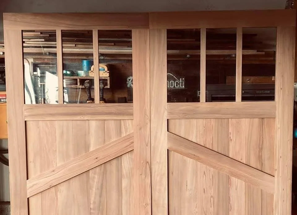 Custom Barn Door w/sliding hardware starts at just $285 (with a $100 deposit)
