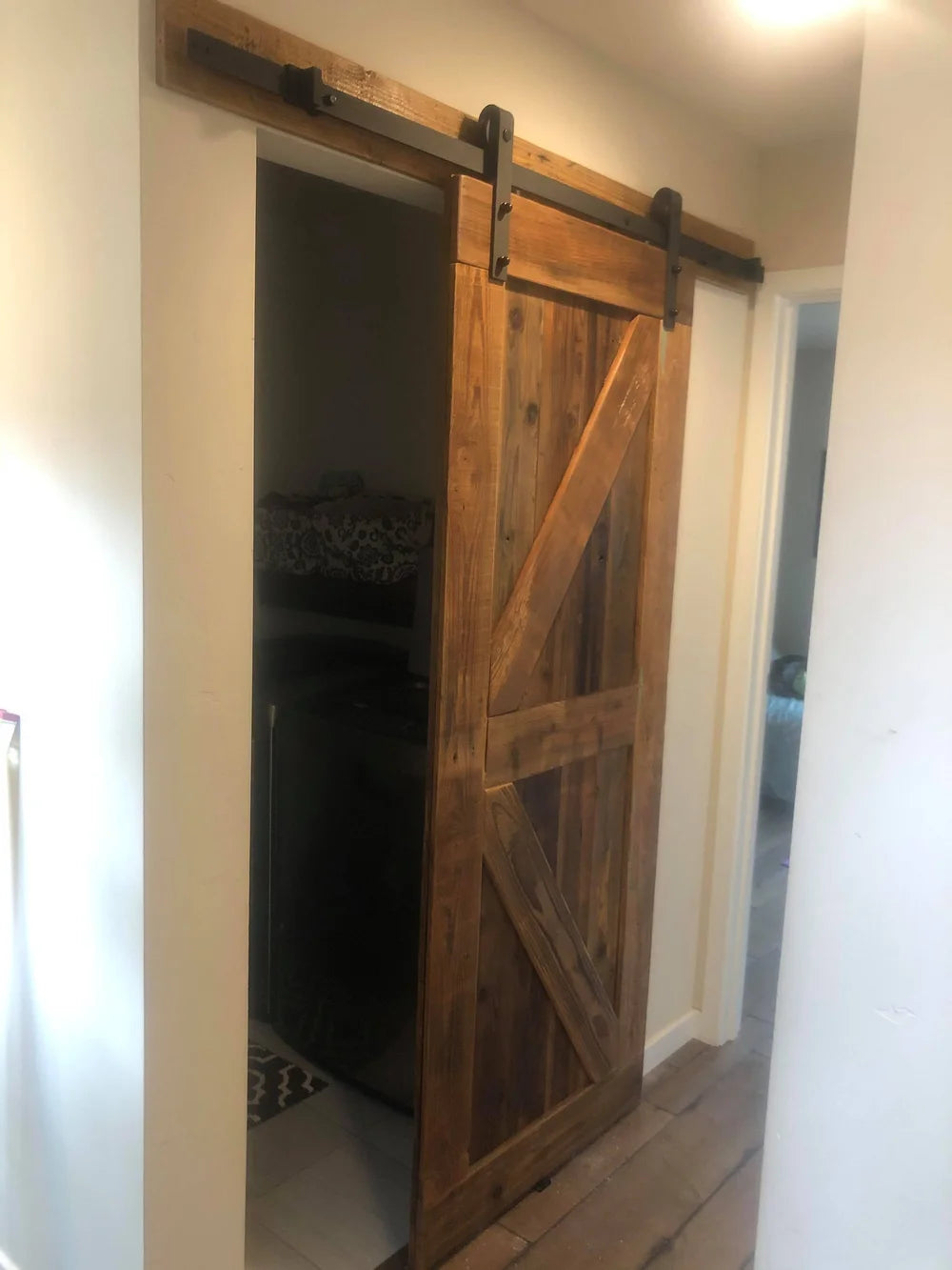 Custom Barn Door w/sliding hardware starts at just $285 (with a $100 deposit)