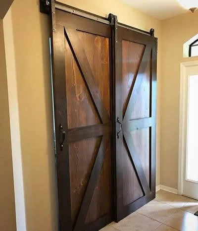 Custom Barn Door w/sliding hardware starts at just $285 (with a $100 deposit)