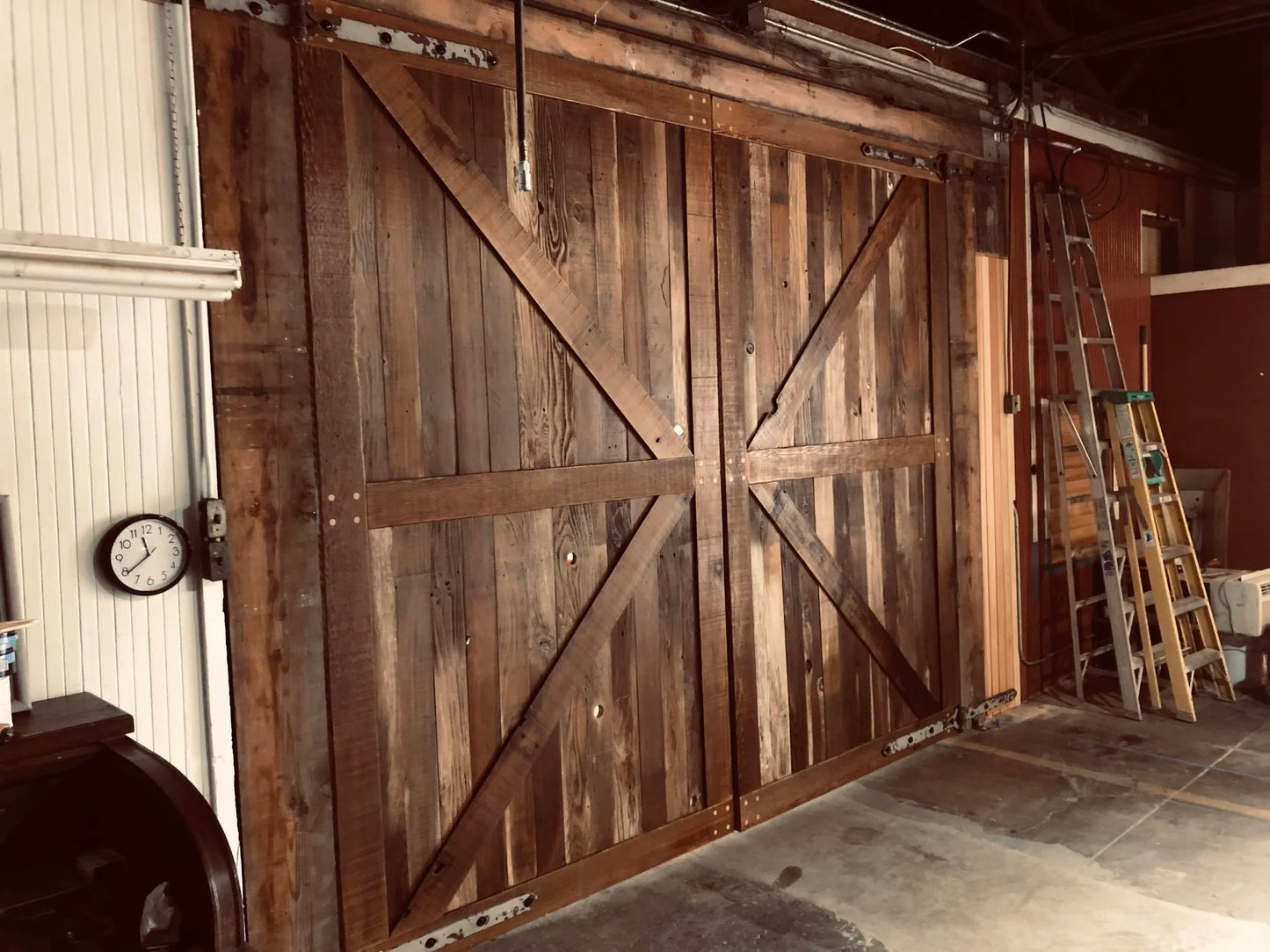 Custom Barn Door w/sliding hardware starts at just $285 (with a $100 deposit)