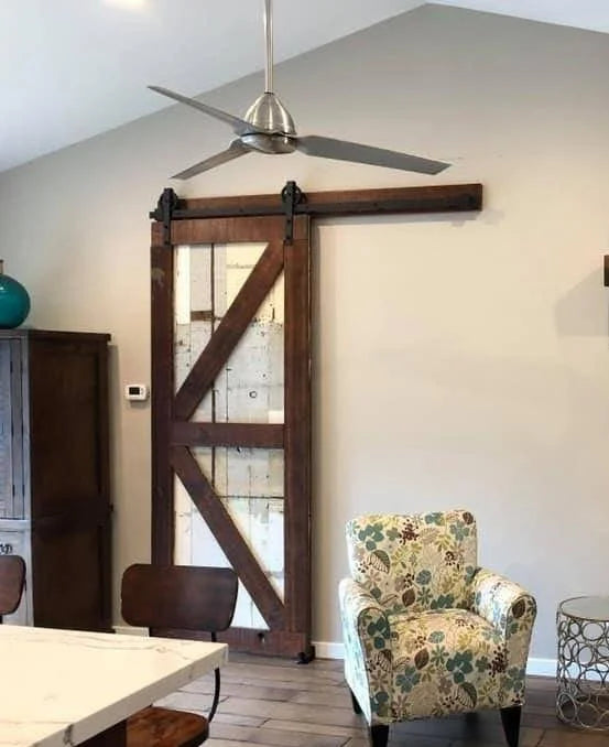 Custom Barn Door w/sliding hardware starts at just $285 (with a $100 deposit)