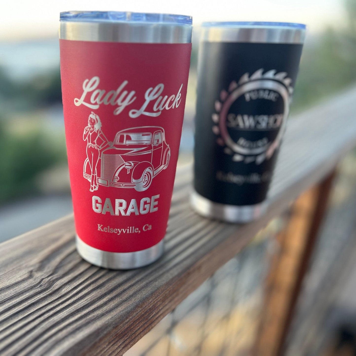 20 ounce customized tumbler