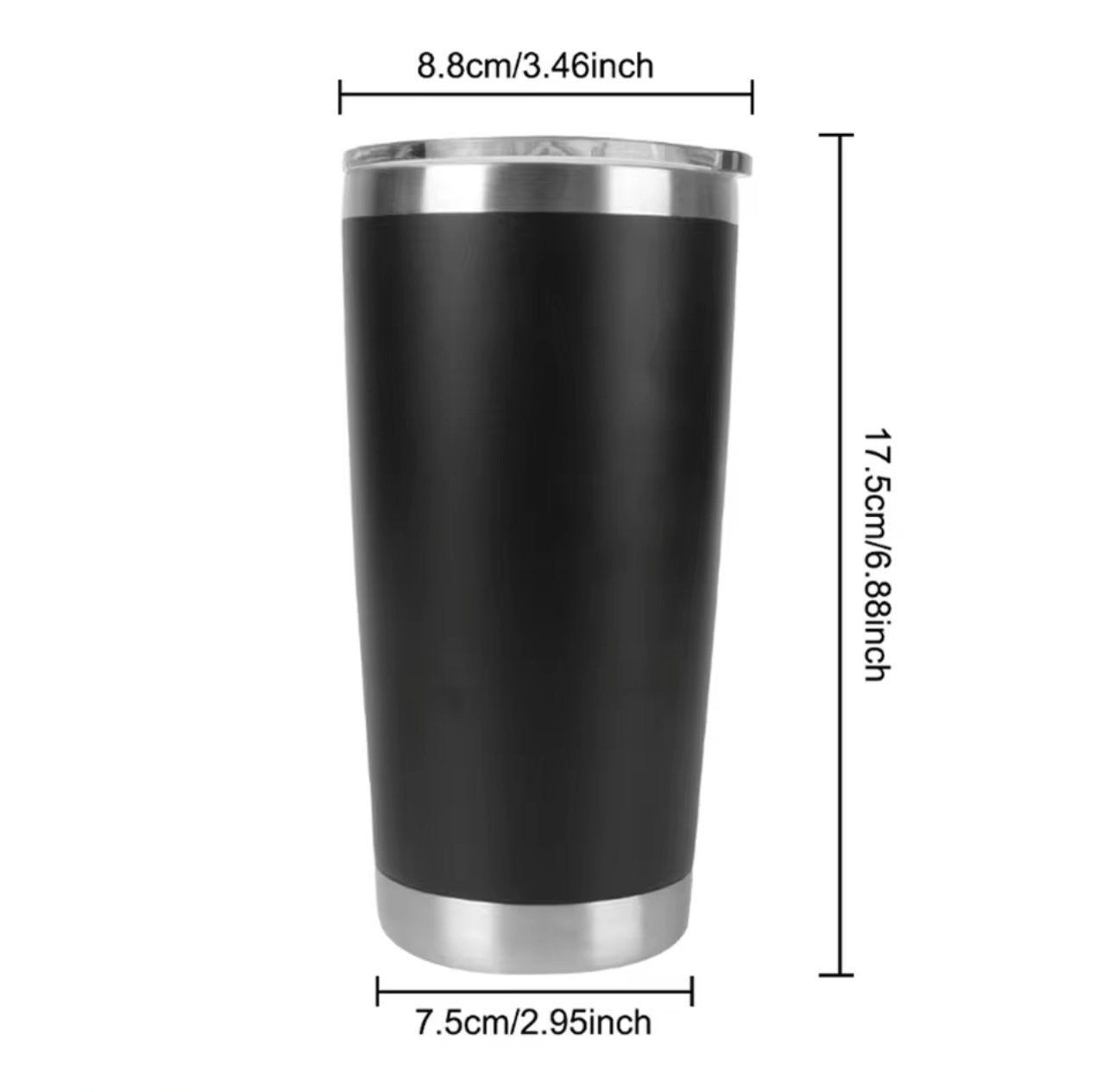 20 ounce customized tumbler