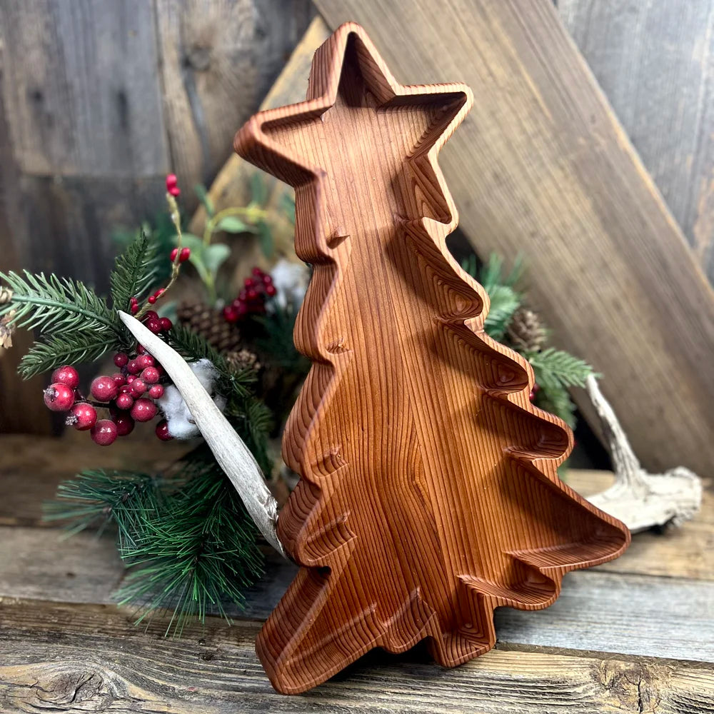 Redwood Christmas Tree Tray