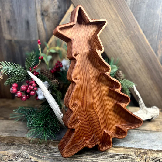 Redwood Christmas Tree Tray