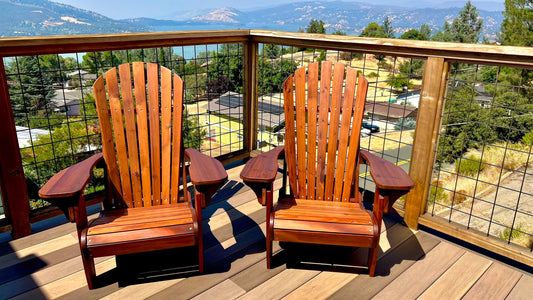 Rustic Konocti Signature Series Adirondack Chairs