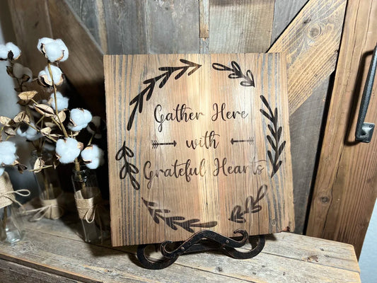 Rustic Wall Sign