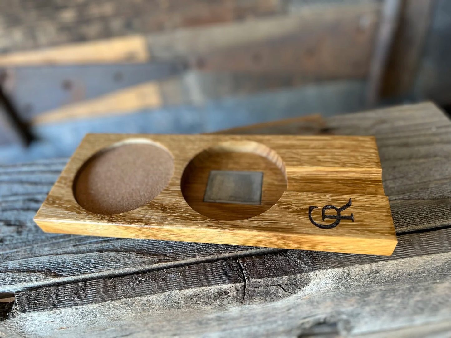 Whiskey/Cigar Tray