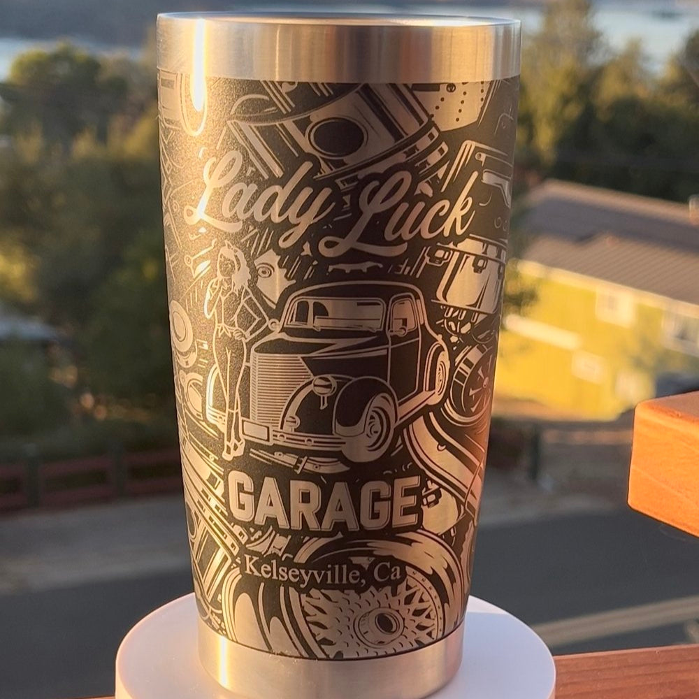20 ounce customized tumbler