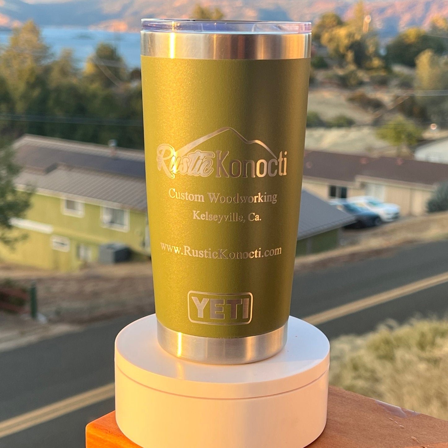 20 ounce customized tumbler