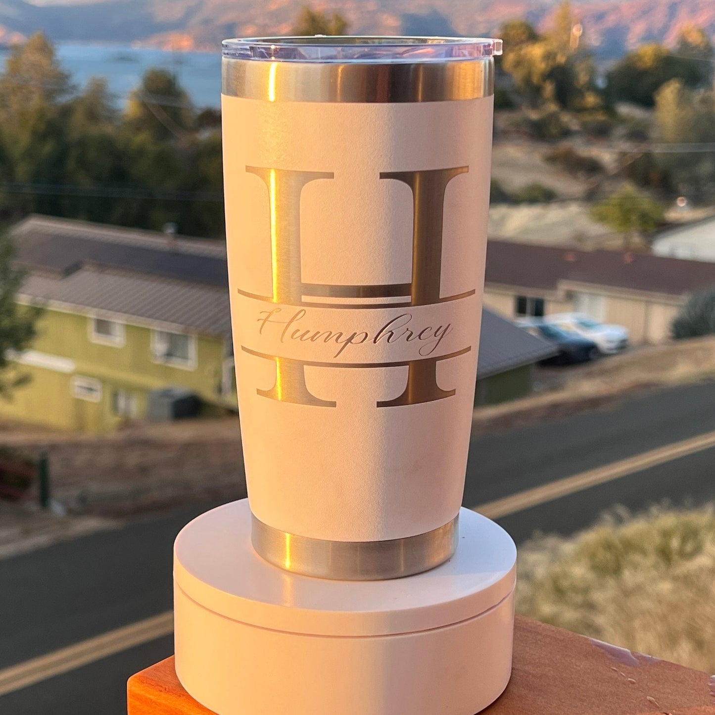20 ounce customized tumbler