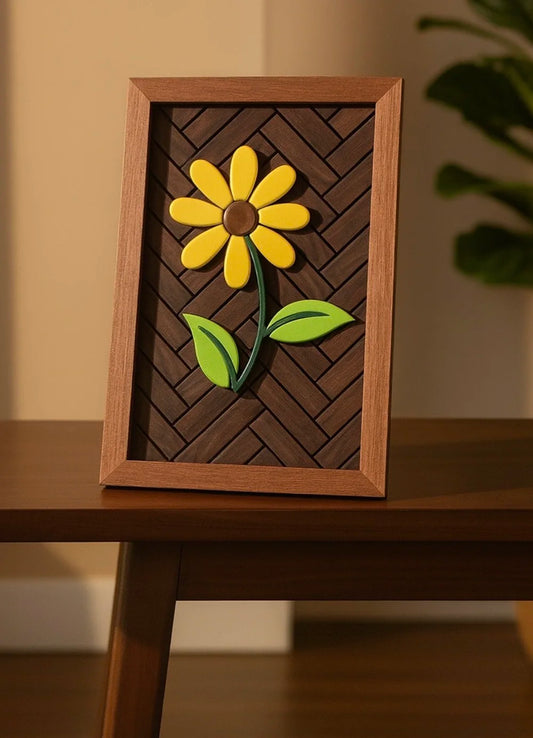 Yellow Daisy Art